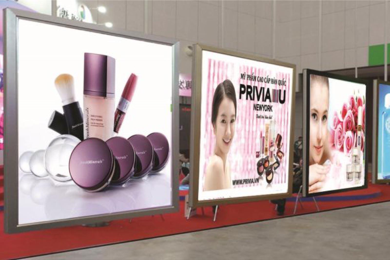 Biển hộp đèn siêu mỏng hút nam châm