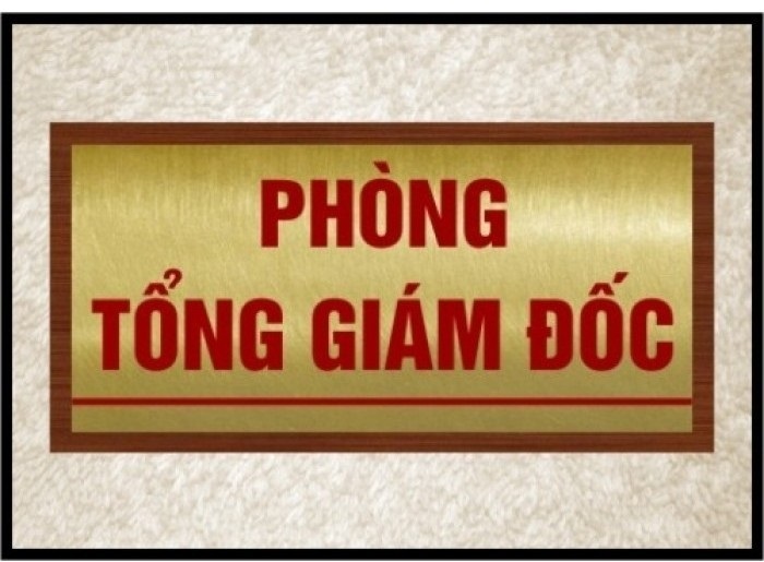 Biển phòng giám đốc