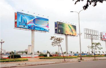 Pano quảng cáo đẹp tại Ba Đình