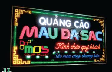 Biển led đa sắc tại ba đình