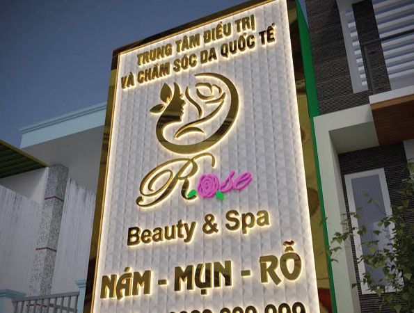 Biển quảng cáo alu đẹp tại cầu giấy