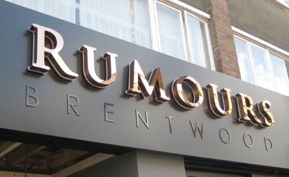 Biển quảng cáo alu chữ nổi phát sáng