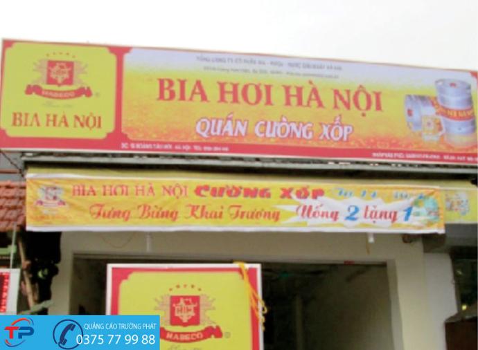 Biển bạt giá rẻ hoàn kiếm