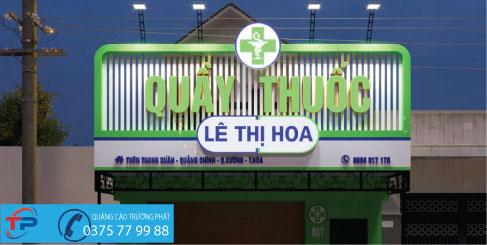 Biển hiệu quầy thuốc giá rẻ đẹp