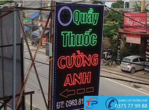 Biển vẫy quầy thuốc led ma trận