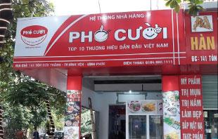 Biển hiệu quán bún phở đẹp
