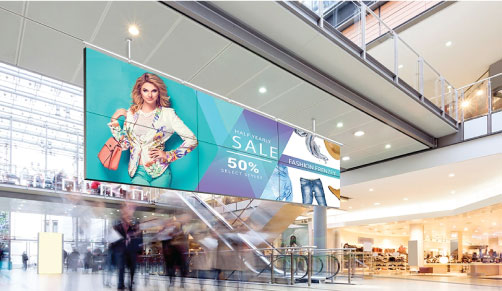 Màn hình led quảng cáo trong nhà đẹp