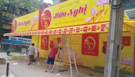 In bạt quảng cáo tại Hoàng Mai