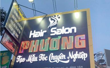 Biển quảng cáo salon tóc đẹp