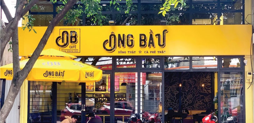 Biển quán cafe alu đẹp