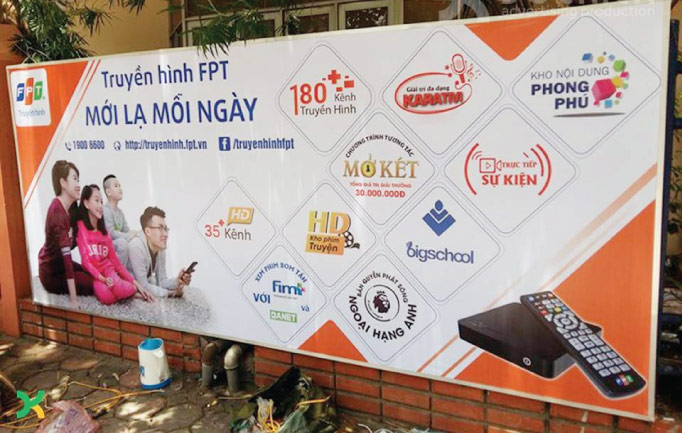 In bạt quảng cáo tại thanh xuân