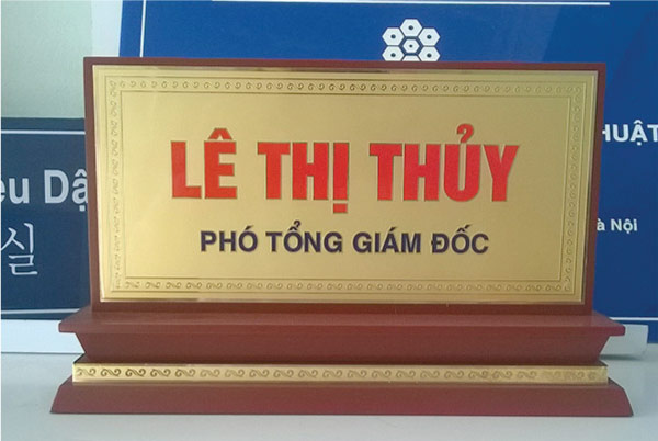Biển chức danh tại mỹ đình Biển chức danh tại mỹ đình