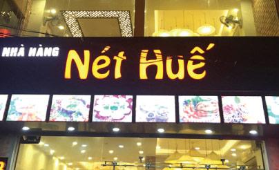 Biển quảng cáo nhà hàng đẹp tại đan phượng