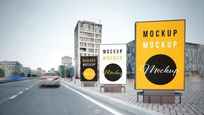 Biển quảng cáo đẹp tại chương mỹ