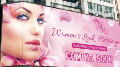 Biển quảng cáo đẹp tại chương mỹ