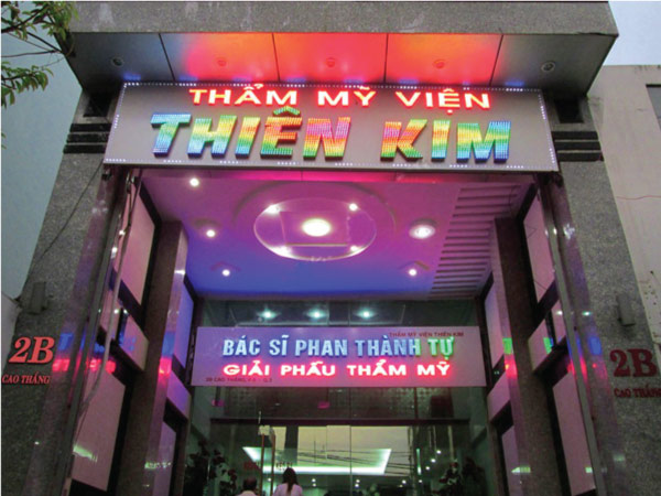 Biển quảng cáo spa đẹp tại hà nội