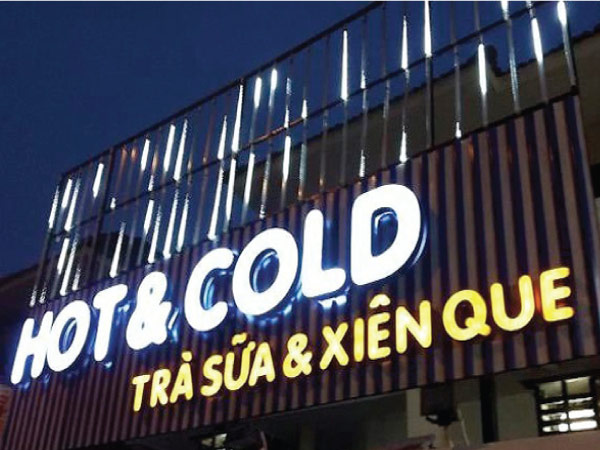 Biển quảng cáo quán ăn đẹp tại hà nội