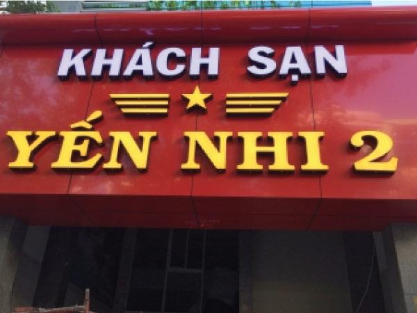 Biển quảng cáo khách sạn đẹp tại hà nội