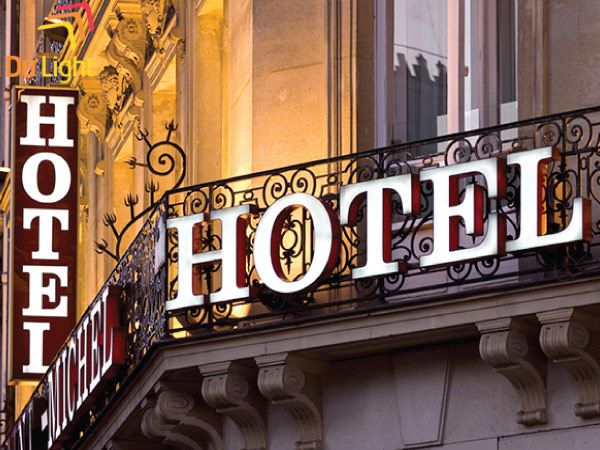 Biển quảng cáo khách sạn đẹp tại hà nội