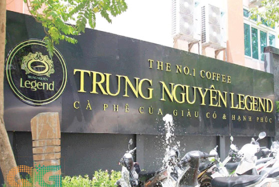 Biển quảng cáo quán cafe đẹp tại Cầu Giấy