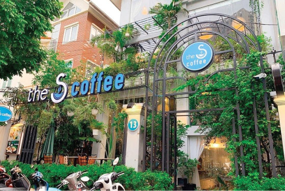 Biển quảng cáo quán cafe đẹp tại Cầu Giấy