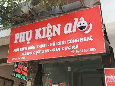 Làm biển quảng cáo tại cầu giấy