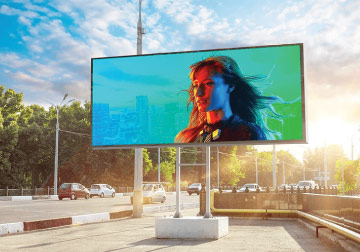 Màn hình led quảng cáo đẹp cầu giấy