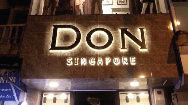 Biển quảng cáo shop quần áo tại sơn tây