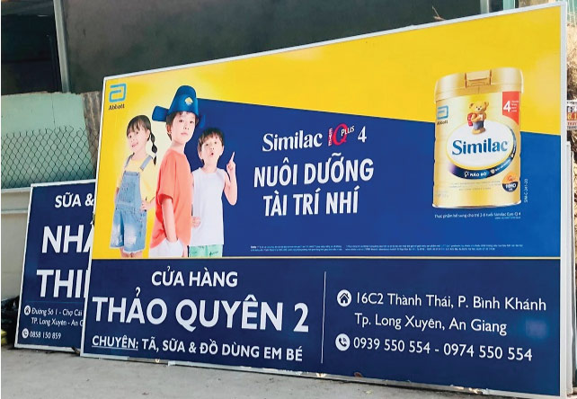 Biển quảng cáo in bạt đẹp tại sơn tây