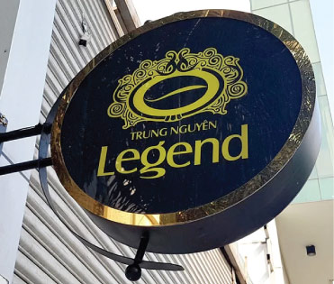 Biển vẫy quảng cáo tại Hà Đông