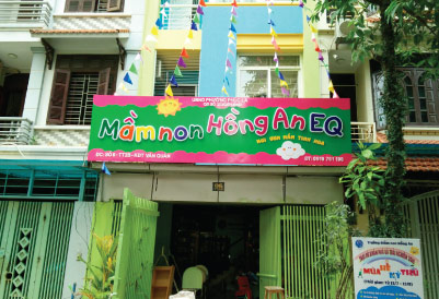 Biển quảng cáo đẹp tại Hoàng Mai