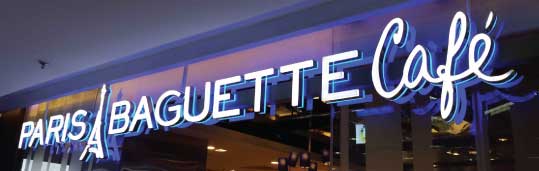 Biển chữ nổi sáng chân tại mê linh