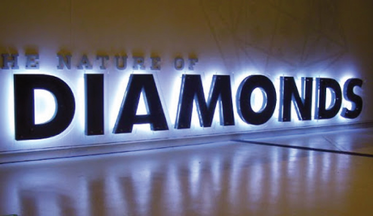 Biển chữ nổi sáng mặt