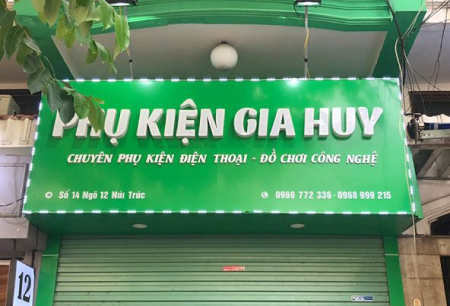 Biển quảng cáo cho cửa hàng điện thoại