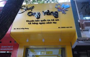 Biển quảng cáo đẹp ngành thời trang