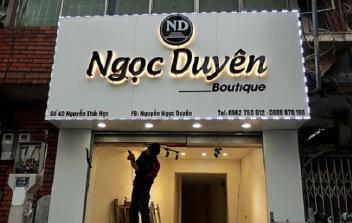 Biển quảng cáo đẹp cho ngành tóc