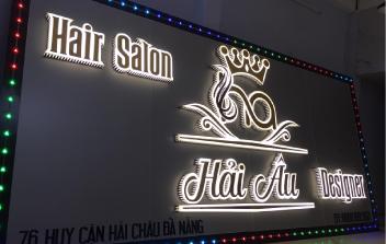 Biển quảng cáo đẹp cho ngành tóc