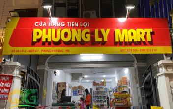 Biển quảng cáo đẹp cho tạp hoá