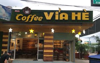 Biển quảng cáo đẹp cho quán cafe