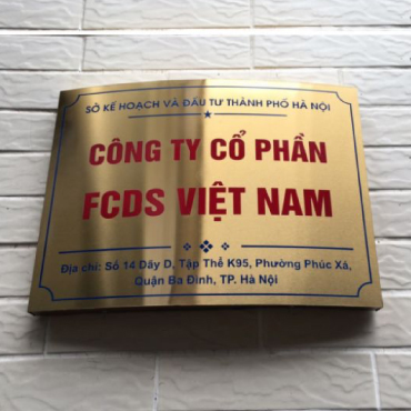Biển công ty đẹp tại Bắc Từ Liêm Biển công ty đẹp tại Bắc Từ Liêm