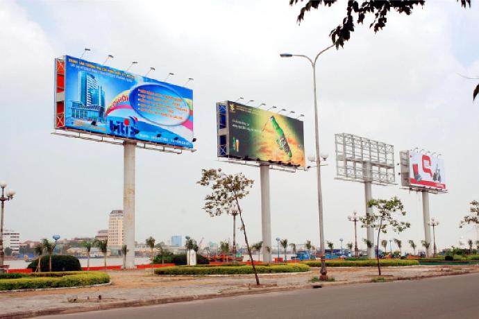 Pano quảng cáo biển quảng cáo cỡ lớn