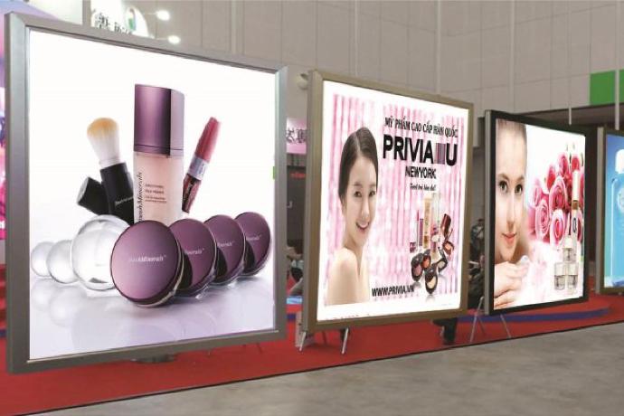 Biển hộp đèn siêu mỏng hút nam châm